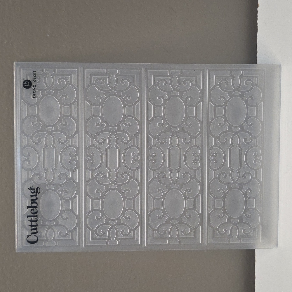 Ironwork Cuttlebug Embossing Folder